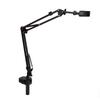 Heavy Duty Phone Tablet Metal Holder Adjustable Alloy Steel Phone Holder Cantilever Bracket with Clamp