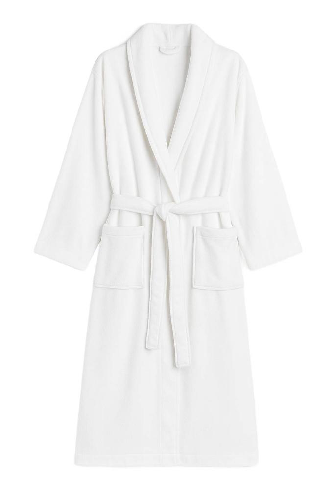White Terry Bathrobe