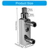 1/2" 3/4" Adjustable Valves Screw Extractors Broken Pipe Removers For Large Diameter Pipes Effective Broken Bolt Removal