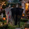 Large Eerie Fabric Specter Decoration Hanging Pendant Ornament Perfect For Halloween Party And Haunted House