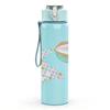 1PC Mermaid Tail Scale Print 750ml Color Plastic Sports Water Bottle Leakproof Flip Straw Lid Suitable for Sports Office Home Use