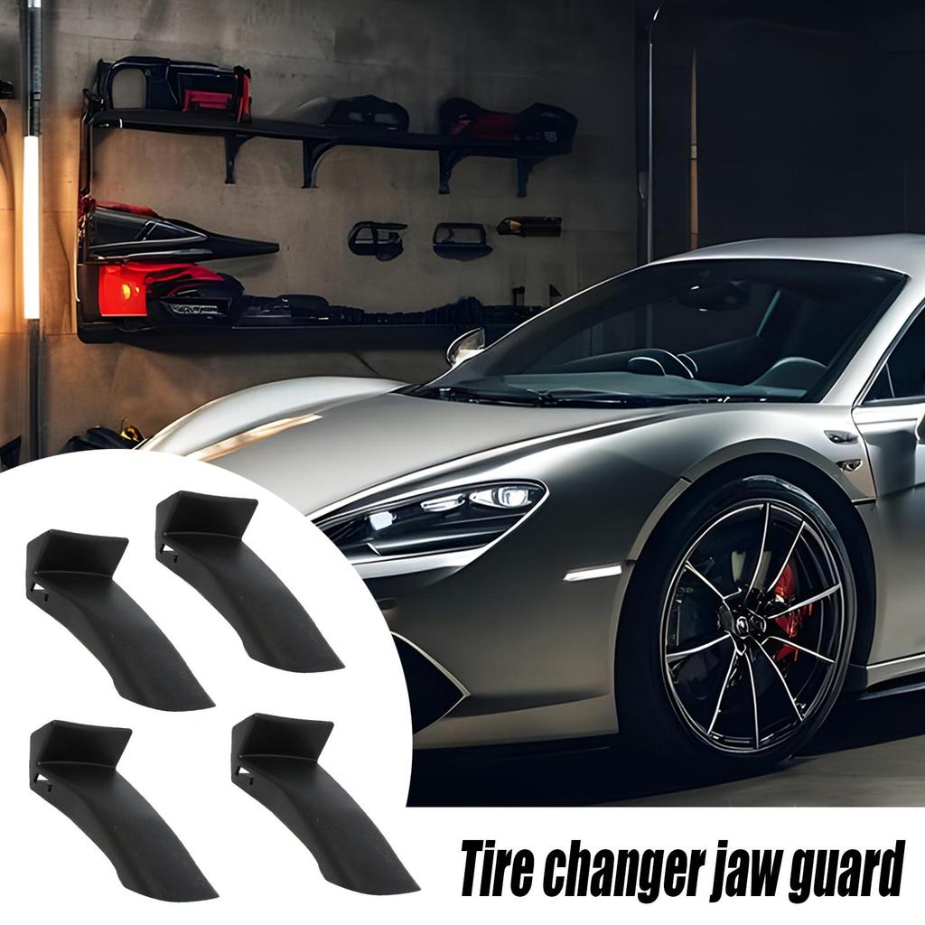 Akcesoria do maszyny do opon Zmieniarka kół Ochraniacz felgi 4 sztuki Odporny na wstrząsy Zacisk do zmiany opon Ochrona do ciężarówki SUV Kampera Terenowy