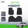 Nylon Floor Mats for Nio ET7 24-Model, Black & Dirt-Resistant, Full Coverage