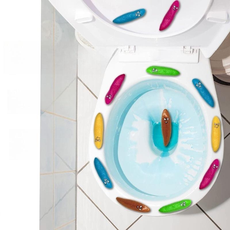 5Pcs and Funny Poop Toy Finger Ejection Poop Suitable for Halloween Carnival Party Trick Gift Children Gift Bag Piñata Filler