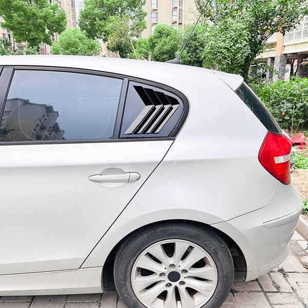 BMW 1 Series E87 (05-11) Window Louver Sunshade Trim Pair