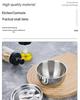 Stainless Steel Double Boiler with Lid - Steamed Egg & Baby Food Bowl