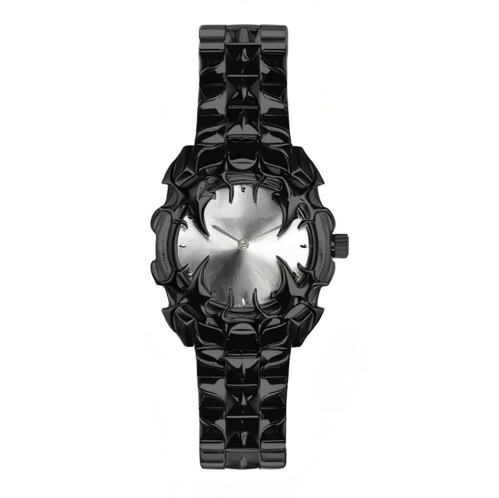 Original Alabaster-Style Irregular European/American Watch - Trendy, Fashionable Niche Design.
