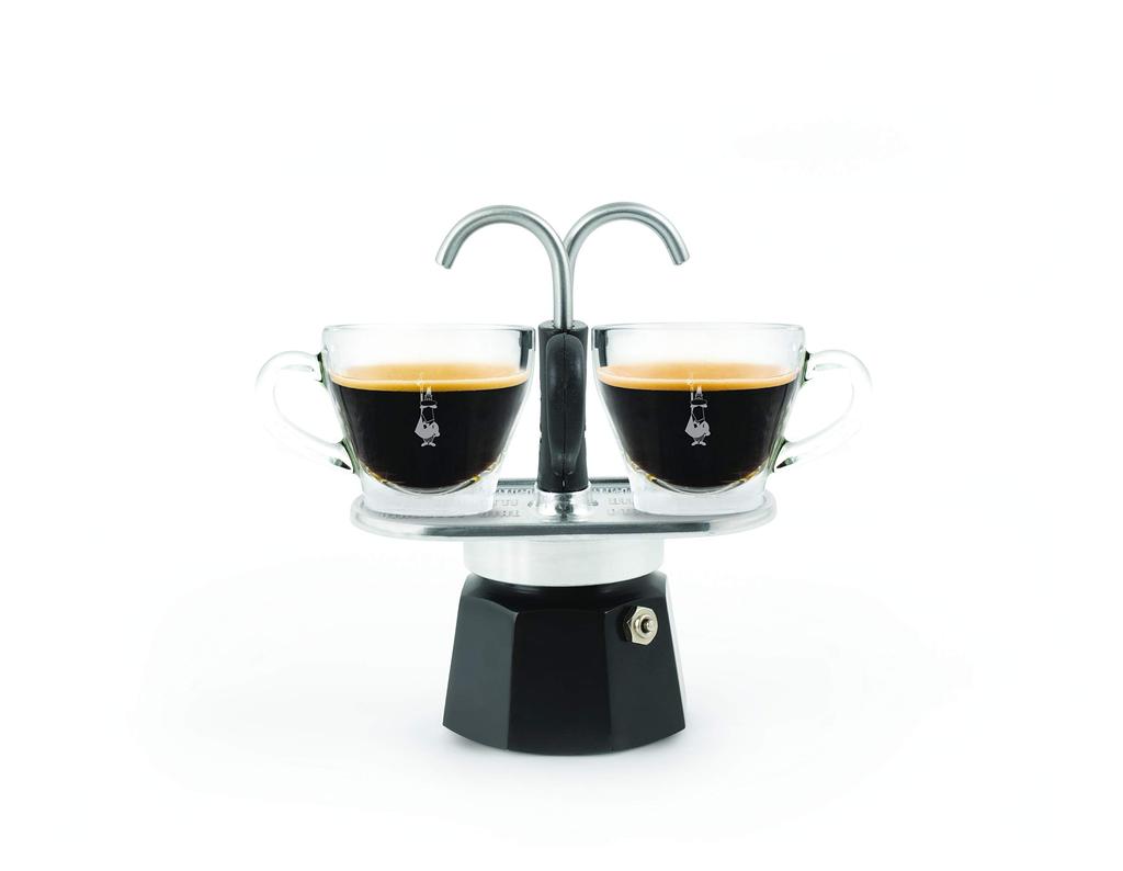 Bialetti Mini Express 2 Cup Direct Fire Type (Coffee Maker Espresso Maker Macchinetta)