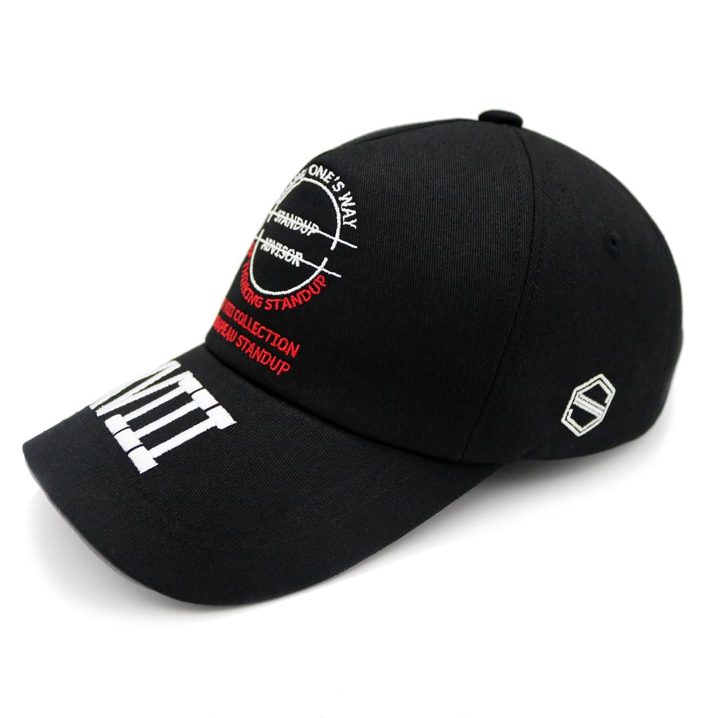 Seutaendeueob Xviii_5 Black Ball Cap (Light Fit)