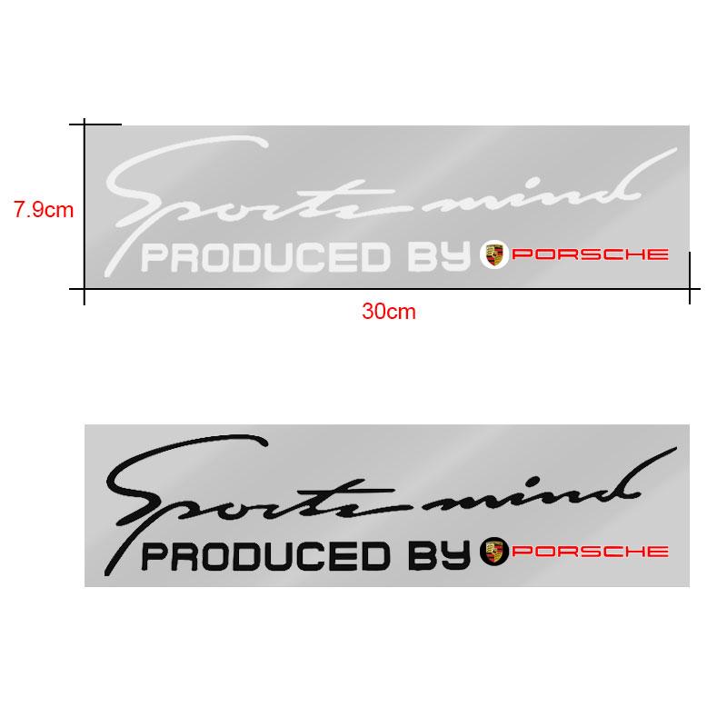 1ks Přední světlo auta Obočí 3D Samolepka Dekorátor Kapota motoru Sportovní design Pro Porsche Cayenne Panamera Macan Boxster 911 928 944 918 917