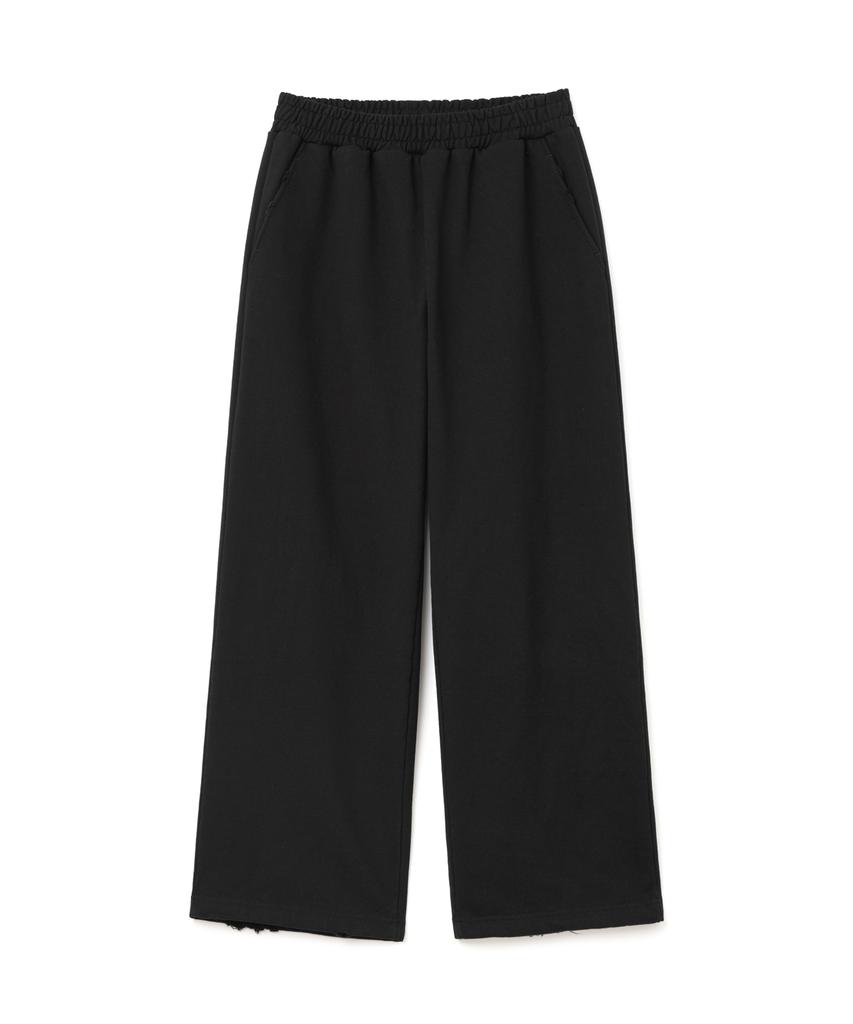 NOCLE Structure Sweat Pants Black