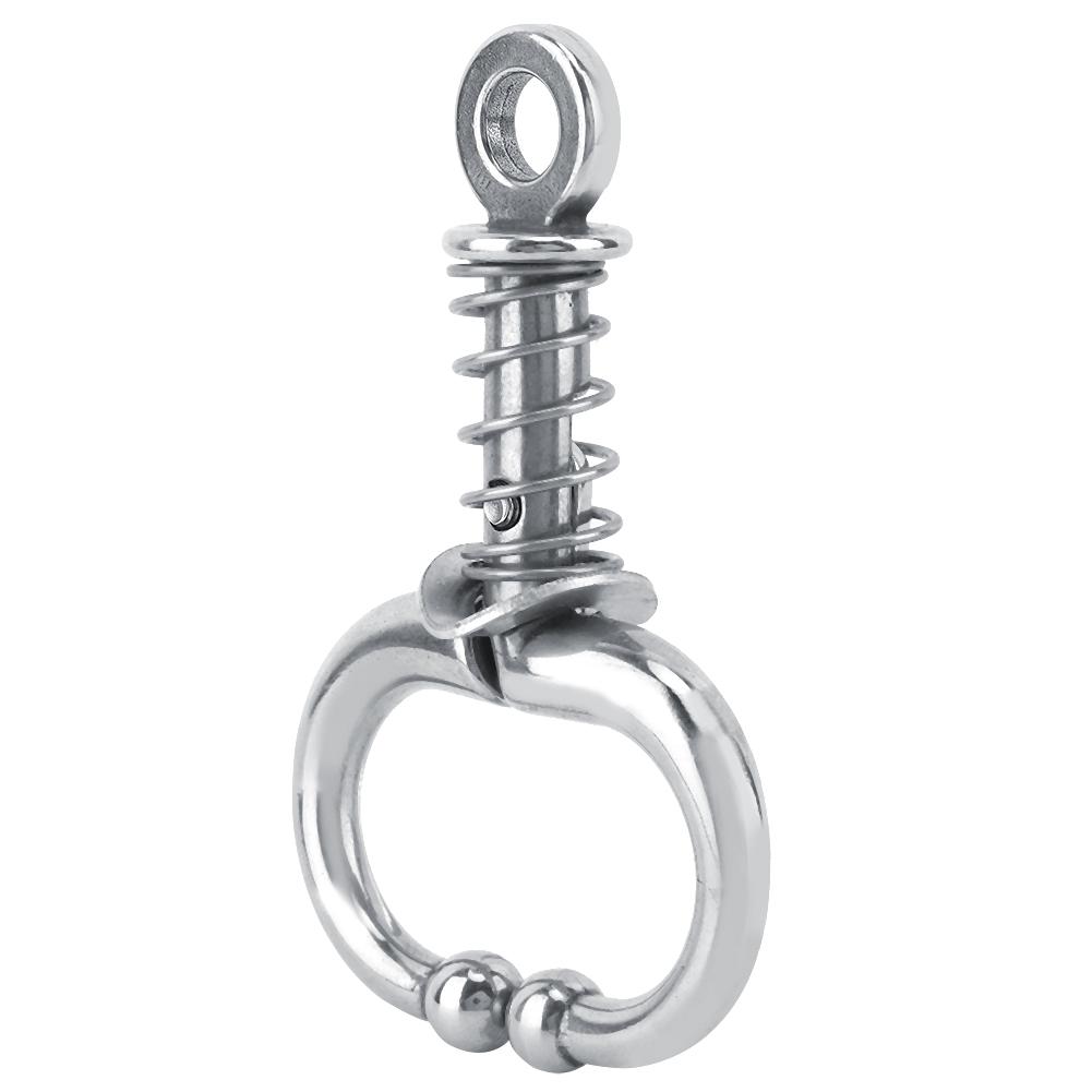 Stainless Steel Bull Cow Cattle Nose Ring Husbandry Accessory(Spring Nose Pliers)