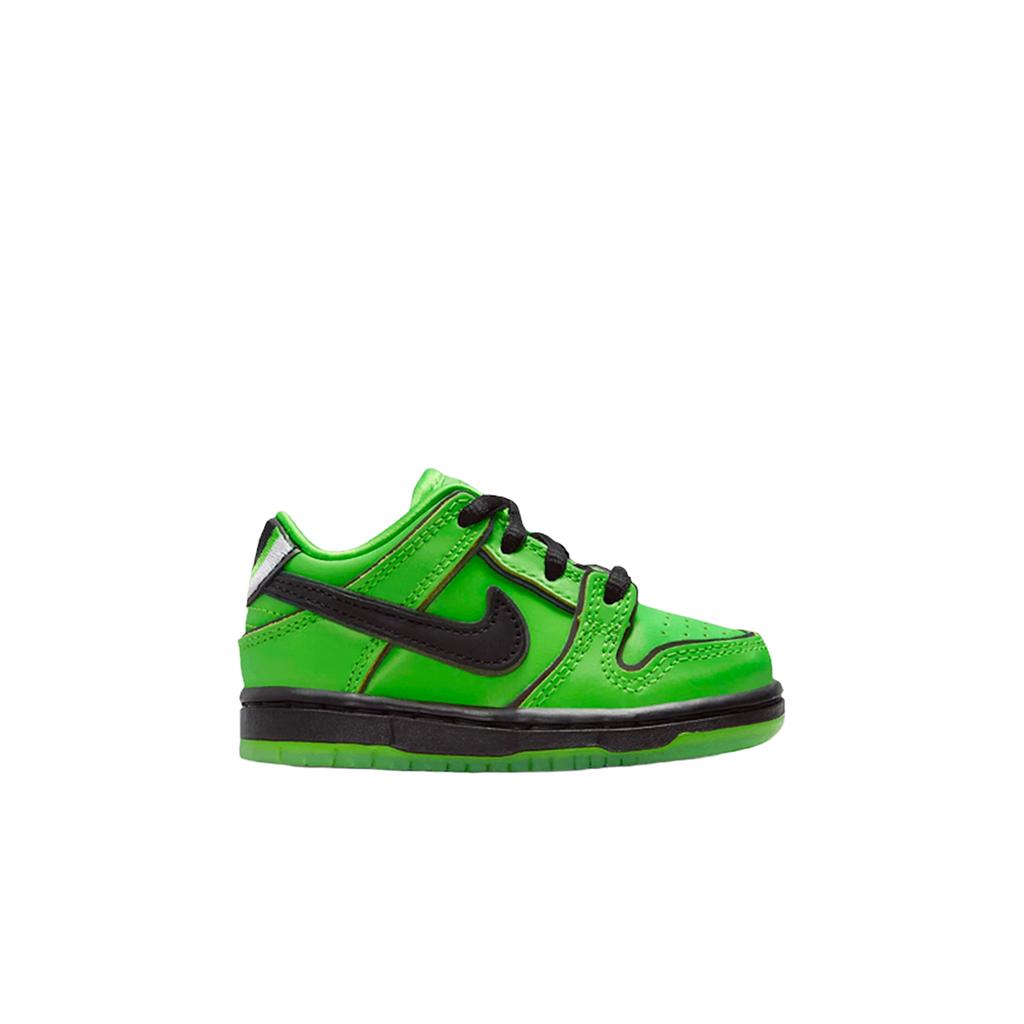 (td) Nike X The Powerpuff Girls Sb Dunk Low Pro Qs Buttercup