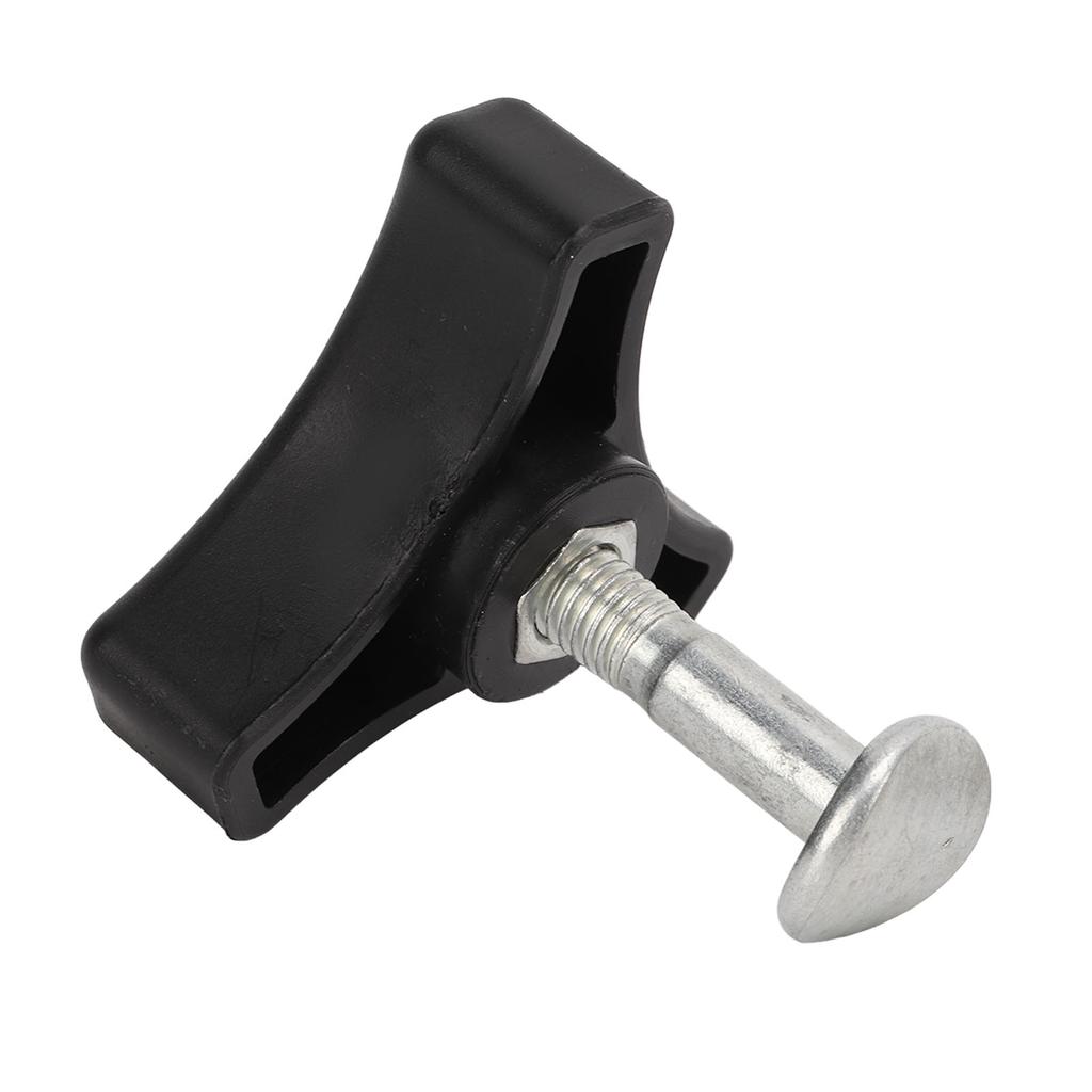 Black Plastic Lawn Mower Triangle Handle Knob Screw Bolt Replacement Lawn Machine Accessories