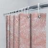 Beach Shower Curtain Beach Sunsets Blue Tones Waterproof Fabric Bath Mat Room Decor Custom Size Printing