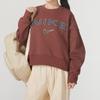 Nike Sweatshirts Women's Umber Crew Neck Moderate FV7675-218