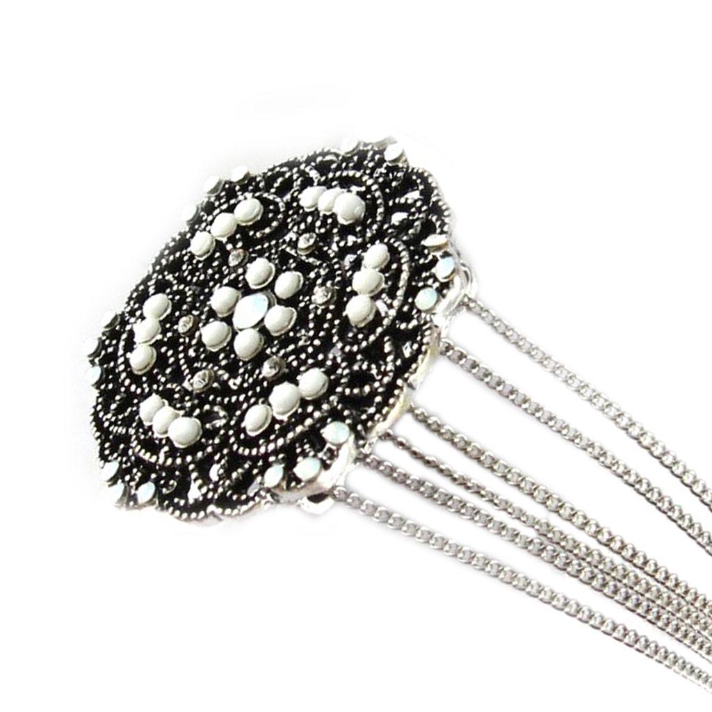 NOA [G0288] - White 'Carmen' Designer Bracelet