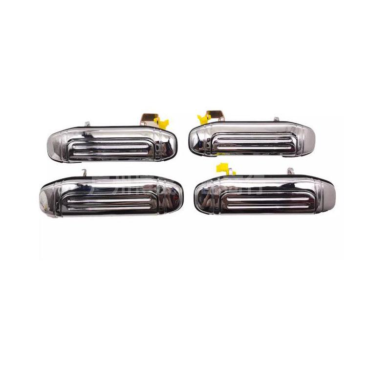 Mitsubishi Pajero V31-V45 Electroplated Door Handle Cheetah Black King Kong MR156875 Left Front (Plastic)
