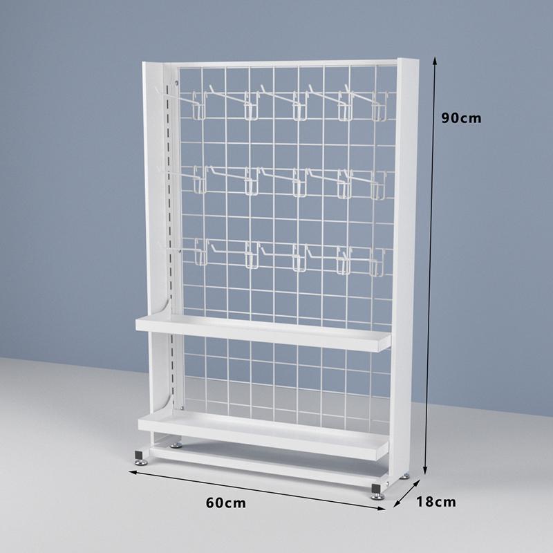 Compact Chewing Gum Display Rack for Checkout Counters