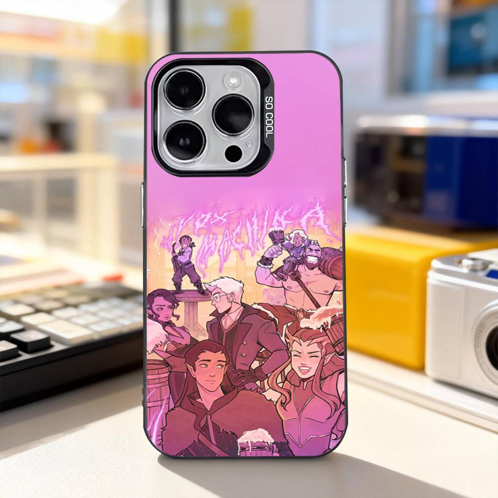 The Legend of Vox M-Machina For iPhone 11,12,13,14,15,16,17,Pro,Max,Plus,E,Air,Mini Phone Case IMD Matte Black