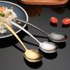 Premium 6PCS Stainless Steel Serving Spoon Set for Catering, Large Serving Utensils Buffet Spoons Restaurant Supplies