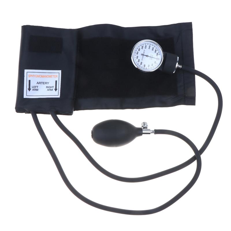 Manual Aneroid Sphygmomanometer Stethoscope Kit 1 Set Medical Grade Blood Pressure Monitor for Clinic Home Dual Use