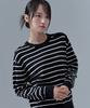 CHASECULT Women'S Button-Detail Striped Sweater-Cfrg5271D03