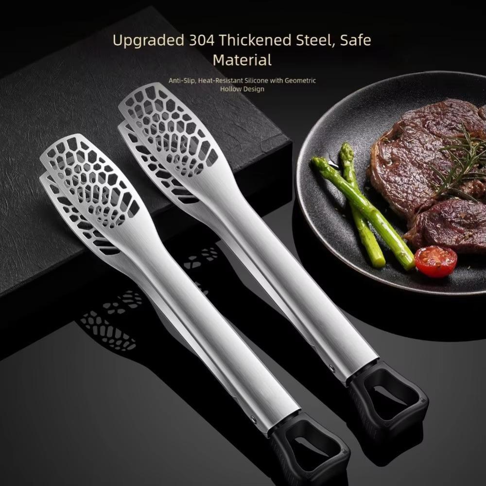 Anti-scalding Barbecue Clip Heat Resistant Cooking Clip Multipurpose Food Tong  Kitchen