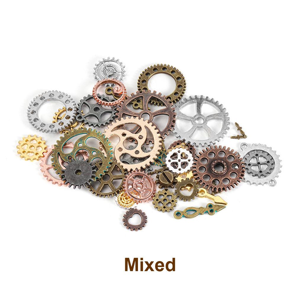 

Silicone world 50g Metal Gear Clock Hand Jewelry Filling UV Resin Epoxy Mold Making Fillings Accessories For DIY Jewelry Crafts 50g-pack