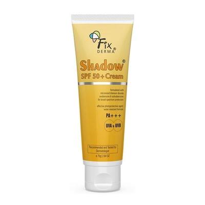 Fixderma Limited Edition Pack Shadow Sunscreen SPF 50+ PA+++ Cream | Sunscreen for Women & Men (75g) - Pack of 1