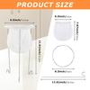 Jelly Strainer Stand with 3 Reble Strainer Bags, Stable Stainless Steel Sieve Stand Reble Food Jelly Filter Bags for Straining Juice Yogurt Cheese
