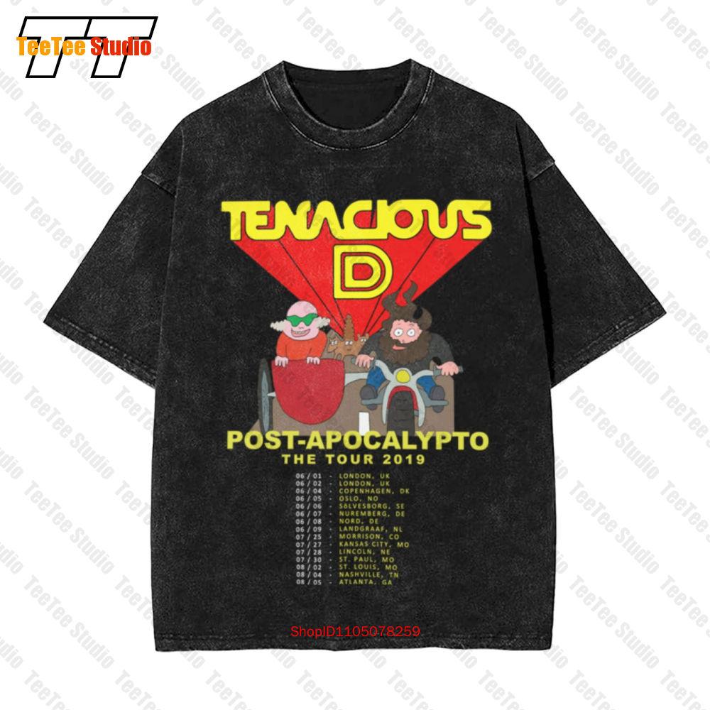 Tenacious D PostApocalypto Tour Vintage Oversized TShirt UGN S