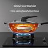 SUPOR Flame Red Dot Micro-Pressure Stainless Steel Wok