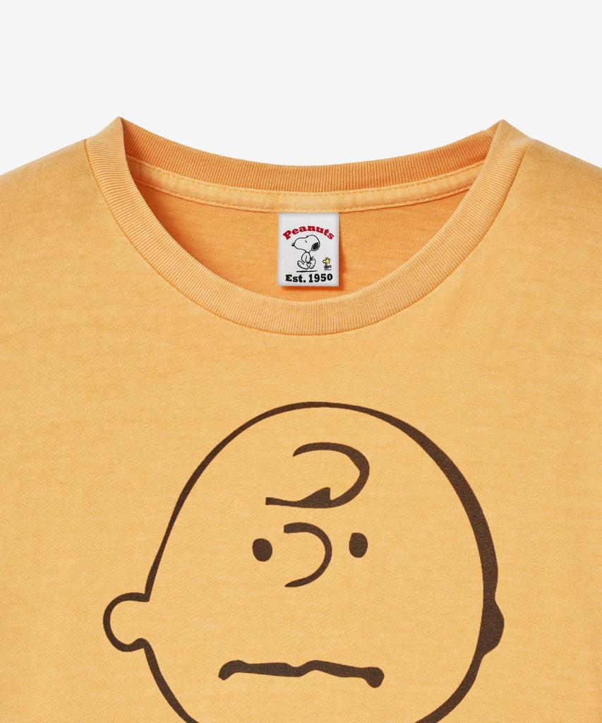 VTWO Charlie Brown Pigment T-Shirt (Yellow)