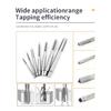 SIQICNC Right HSS Machine Plug Metric Screw Tap Drill Thread Tool M2 M3 M4 M6 M7 M8 M10 M12 M14 Hand Tools
