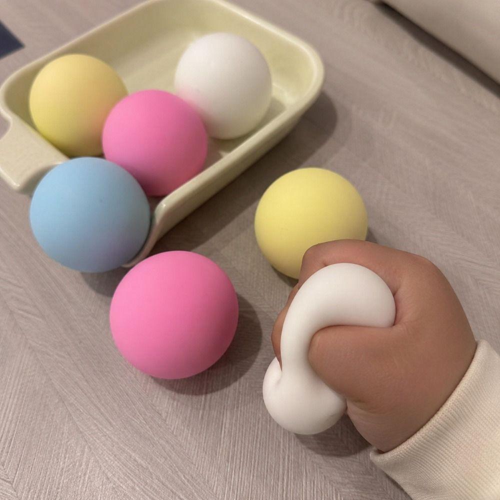 Pinch Squishy Ball Colorful Sensory Fidget Toy Novelty Slow Rising Ball Children Gifts