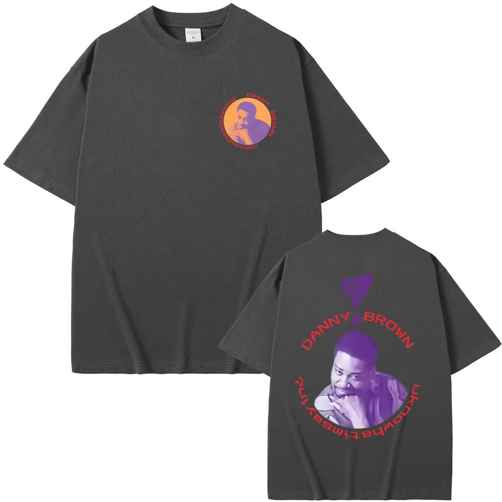Rapper Danny Brown Uknowhatimsayin Tshirt Quaranta Tour Streetwear Unisex Women Hip Hop Vintage Fashion Short Sleeve T Shirts
