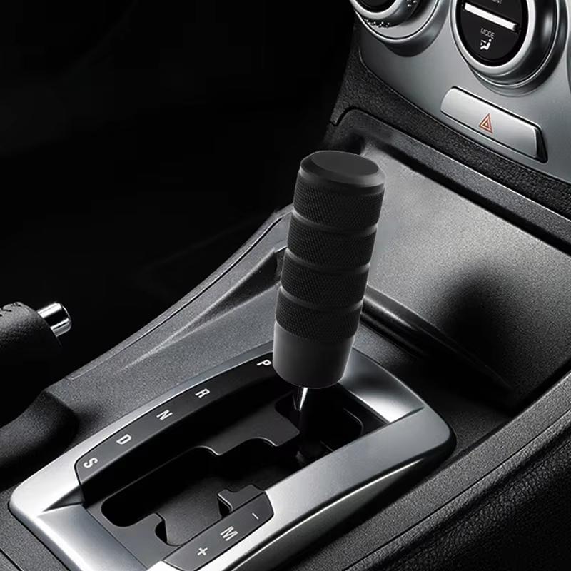 1 Set Manual Transmission Aluminum Knurled Shifter Lever Knob Shifter Lever Knob Auto Accessories 95Mm Non-Slip Gear Shift Knob