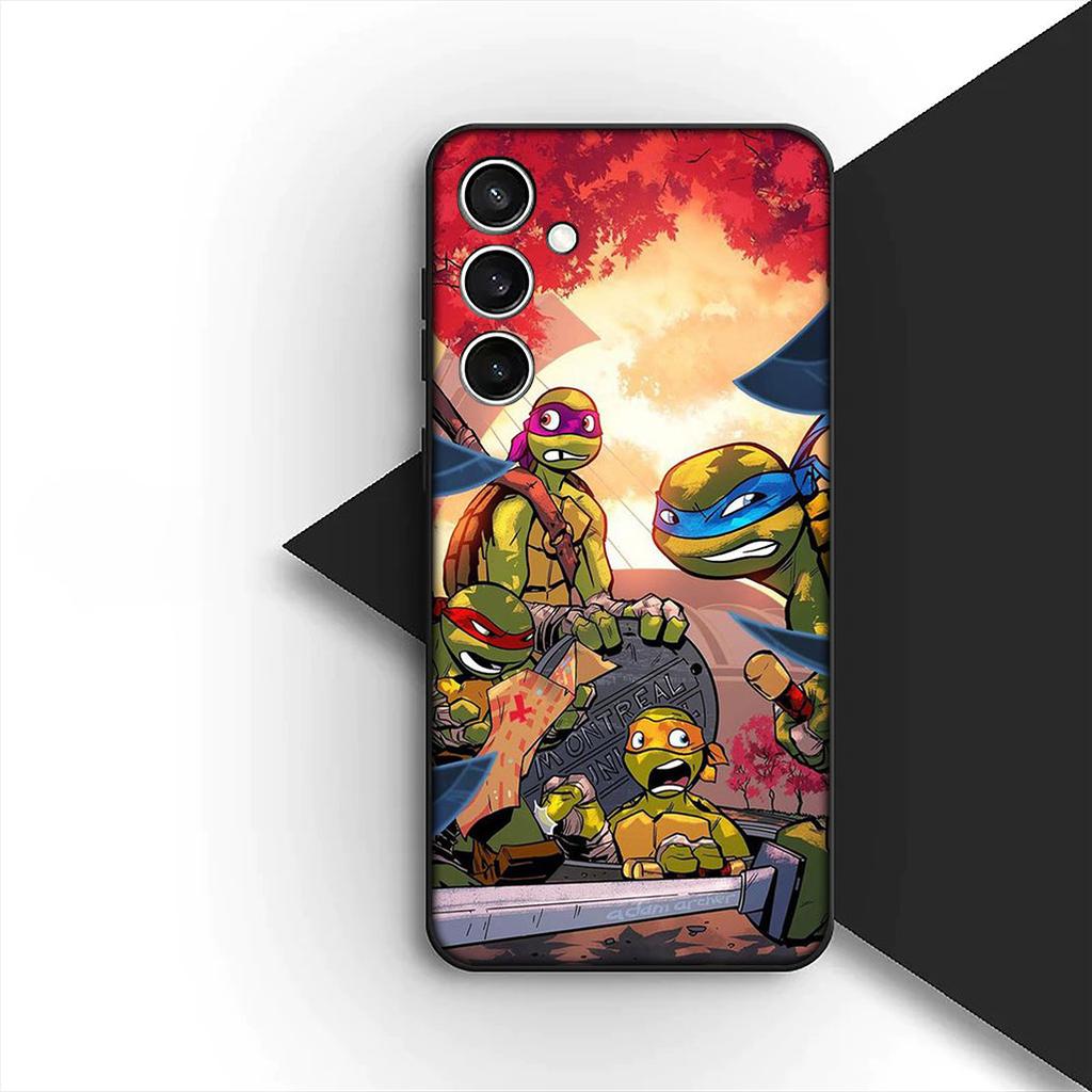 Ninjas Anime T-Turtles Cartoon Phone Case for OPPO A80 A18 A16 A40 A17 A15 A38 A78 A79 A54 A57 A12 A60 4G 5G Protective Cover