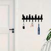 Cat Shaped Key Hook Wall Mount Metal Key Holder Home Storage Decoration Christmas Gift
