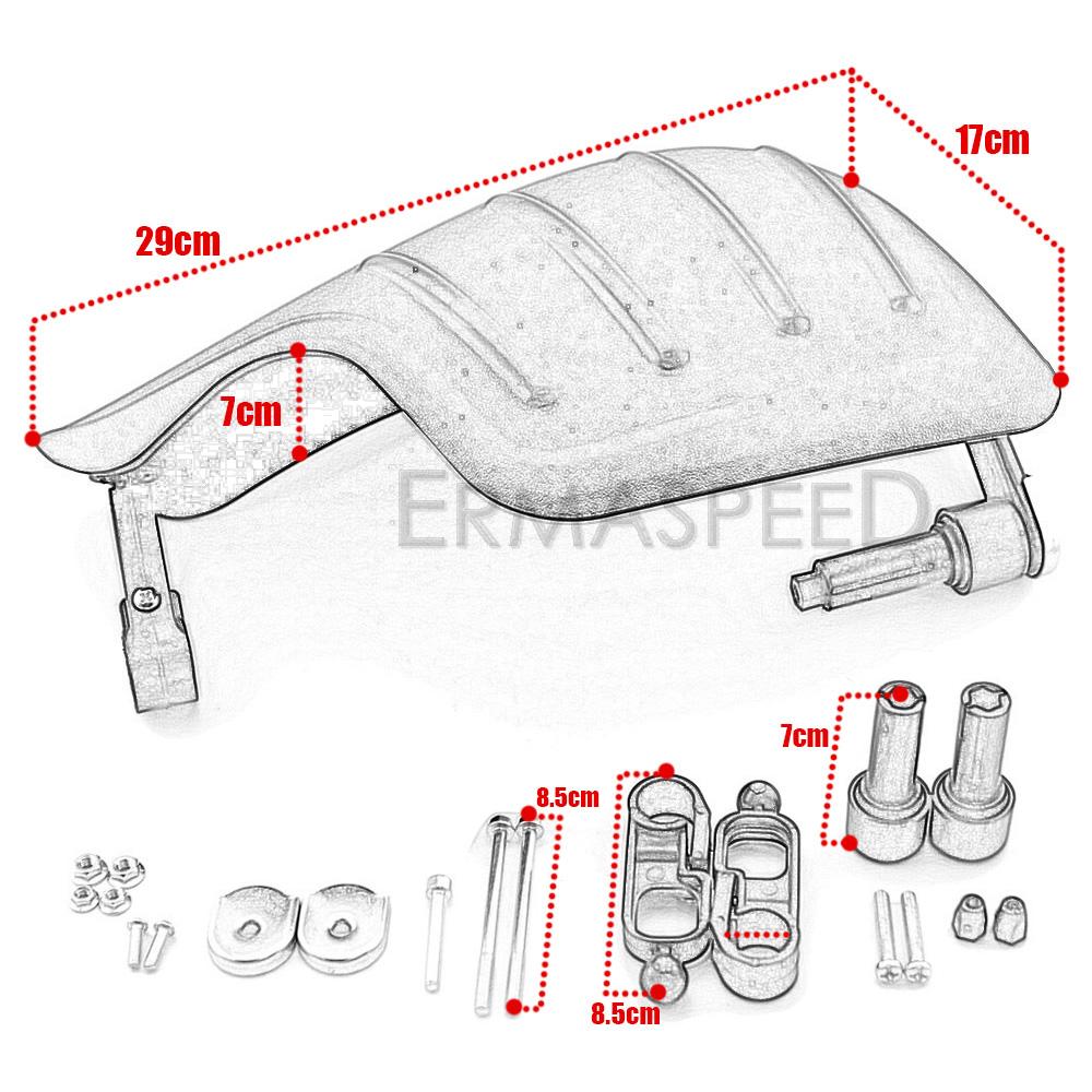 Apărător de mână pentru motocicletă de 22 mm, rezistent la vânt, Accesorii universale Apărătoare de mână pentru motocross, pentru motociclete sport, biciclete de stradă