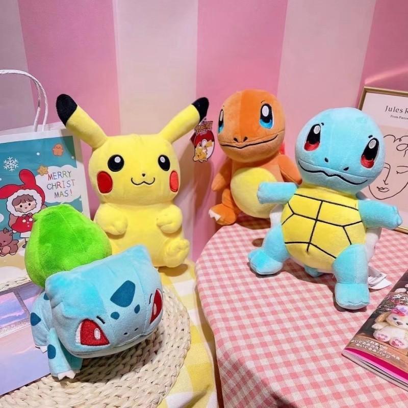 

Мода для детей Miaowa Seed Пикачу Мягкая волшебная кукла плюшевые игрушки Pokemon Kabi Beast 1 шт. подарок на день рождения и Рождество Дженни черепаха кукла кулон