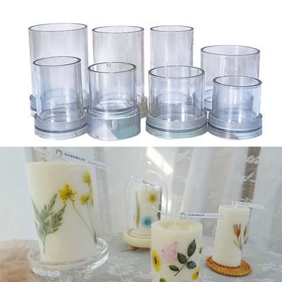 1Pc Cylinder Candle Mold Handmade DIY Candle Molds DIY Accessory Candle Making Mould