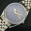 VINTAGE REFURBISHED SEIKO 5 AUTOMATIC 6309A JAPAN MENS BLUE DIAL WATCH a442143-7
