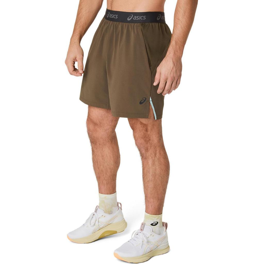 Asics 7In Actibreeze Stylish Simple Comfortable Solid Color Sports Shorts Men Shorts 2031E892-200