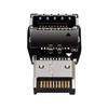 Computer Motherboard USB3.1 10G Type-E Interface 90 Degree Steering Elbow Front TYPE-C Installation Line