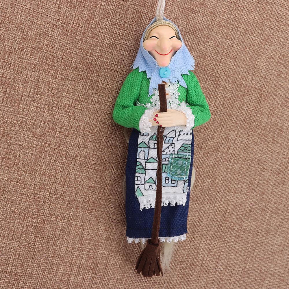 New Good Luck Kitchen Witch Doll Charm Home Charming Witch Doll Handmade Witch Doll Home and Halloween Decoration