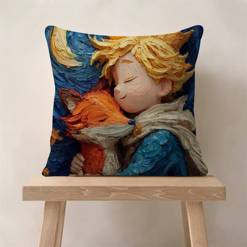 Der kleine Prinz Fuchs Anime Kissen Geschenke Heim Büro Einrichtung Schlafzimmer Sofa Auto Kissenbezug Hülle xcm