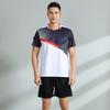 Unisex Quick-Dry Sport Set Badminton Tennis Volleyball Ping Pong Training Competition Athletic Wear