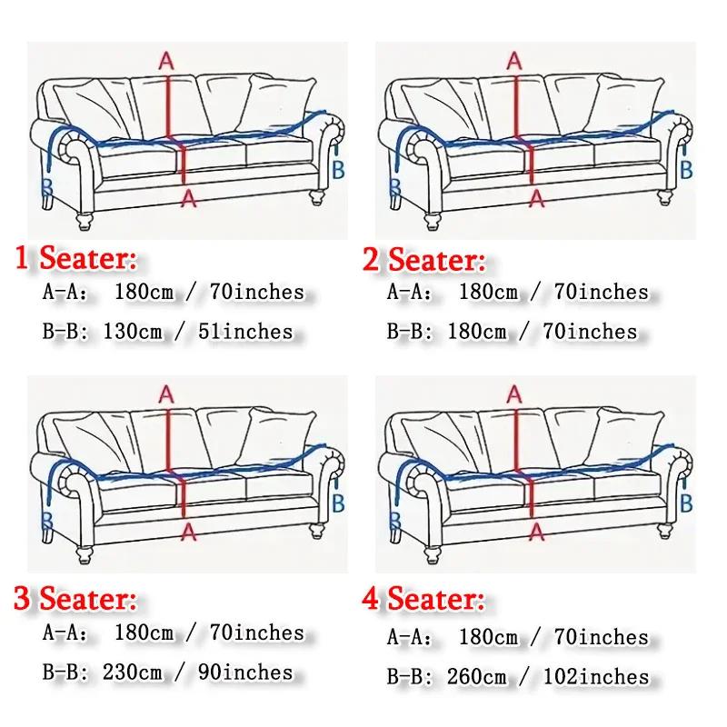 Pastoral Style Cotton And Linen Sofa Blanket Small Flowers Sofa Cover With Skirts Anti-Slip Sofas Towel Beds Blankets Funda Sofa